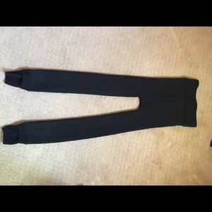 Black Winter Warm leggings